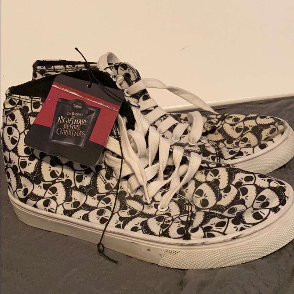 Jack Skellington high tops